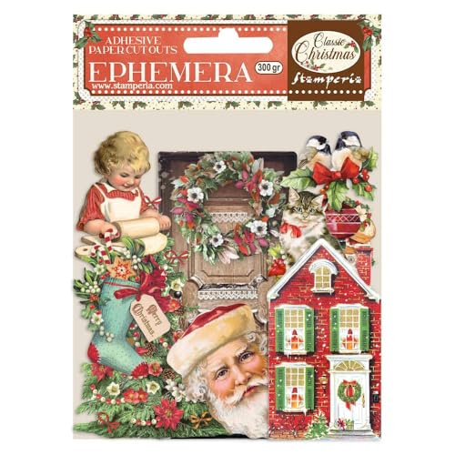 Stamperia - Ephemera - Classic Christmas