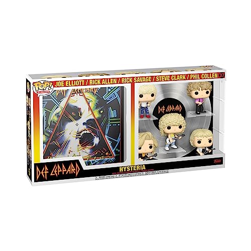 Funko Pop! Album Deluxe: Def Leppard - Hysteria Tour - (1987) - Figura In Vinile Da Collezione - Idea Regalo - Merchandising Ufficiale - Giocattoli Pe