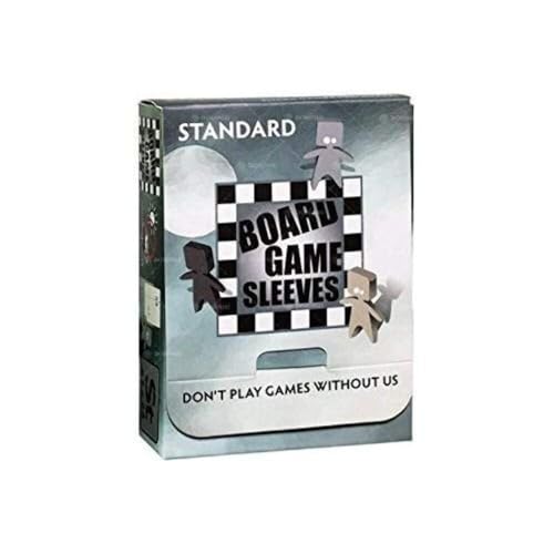 Arcane Tinmen Aps Art10426 Board Game Sleeves: Standard 63X88Mm Kartenspiel-Hülle/Blendfrei Card, Clear Non Glare, 63 X 88 Mm