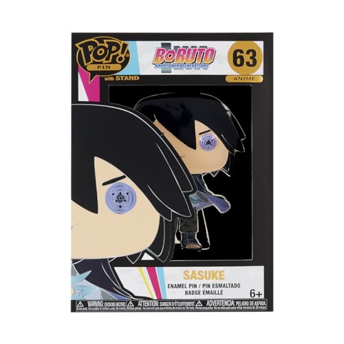 Funko Large Pop Enamel Pin Boruto Next Generations Sasuke Uchiha Boruto Naruto Next Generations Spille Smaltate Spilla Da Collezione Carina Per Gli Za