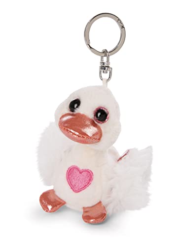 Nici Portachiavi Cigno Bianco Love 8 Cm Green