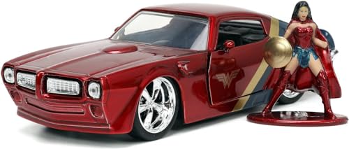 Jada Toys Dc Wonder Woman 1972 Pontiac Fireb. 1:32