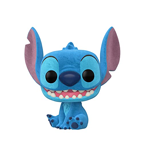 Funko Pop Stitch Seduto E Sourit Flocked Special Edition