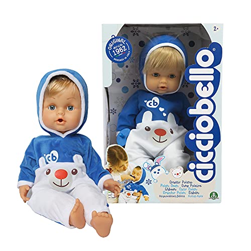 Cicciobello Orsetto Polare, Bambola Interattiva Con Funzione Pianto E Tutina Invernale, Giochi Bambini 2 Anni, Altezza 42 Cm, Coccolalo E Dagli Il Ciu