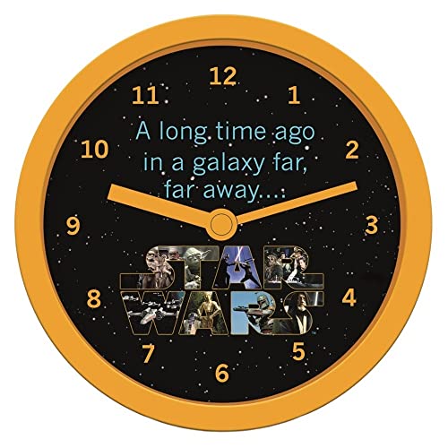 Star Wars - Long Tima Ago - Horloge De Bureau 16Cm