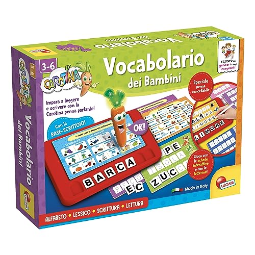 Lisciani Giochi - Carotina Penna Parlante Vocabolario Dei Bambini
