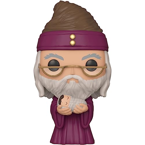 Funko Pop! Potter-Albus Dumbledore With Baby Harry - Albus Silente - Harry Potter- Figura In Vinile Da Collezione - Idea Regalo - Merchandising Uffici