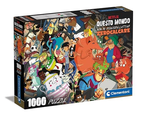 Clementoni Zerocalcare Puzzle, Multicolore, One Size, 39797