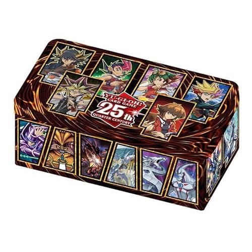 Yu Gi Oh! Mega Tin Box 2023 – Scatola Del 25° Compleanno: Gli Eroi Del Duello – Versione Francese, Tn23-It