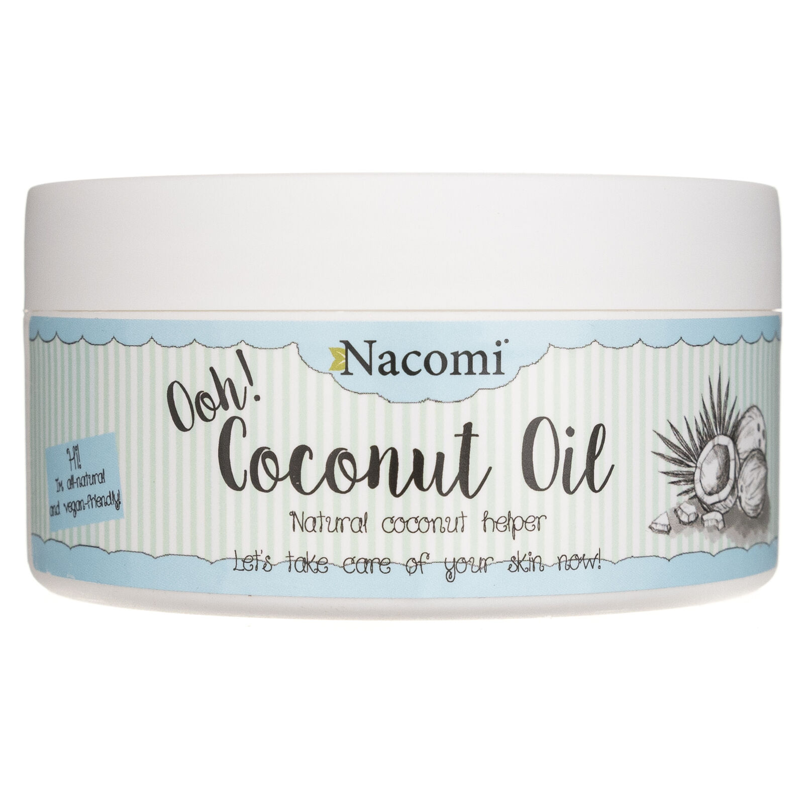 Nacomi Olio di cocco raffinato, 100 ml