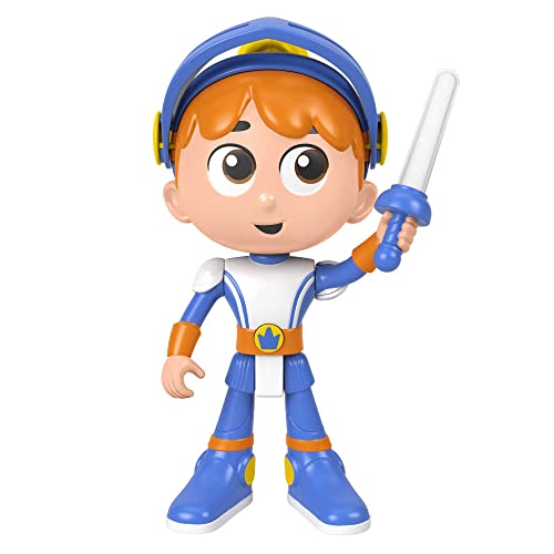 Fisher-Price Gus Mini-Maxi Cavaliere - Cavaliere Luci E Suoni, Personaggio Parlante Multilingue Da 20,3 Cm, Giocattolo E Regalo Per Bambini 3+ Anni, H