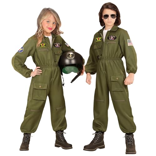 "Fighter Jet Pilot" (Overalls) - (128 Cm / 5-7 Years)