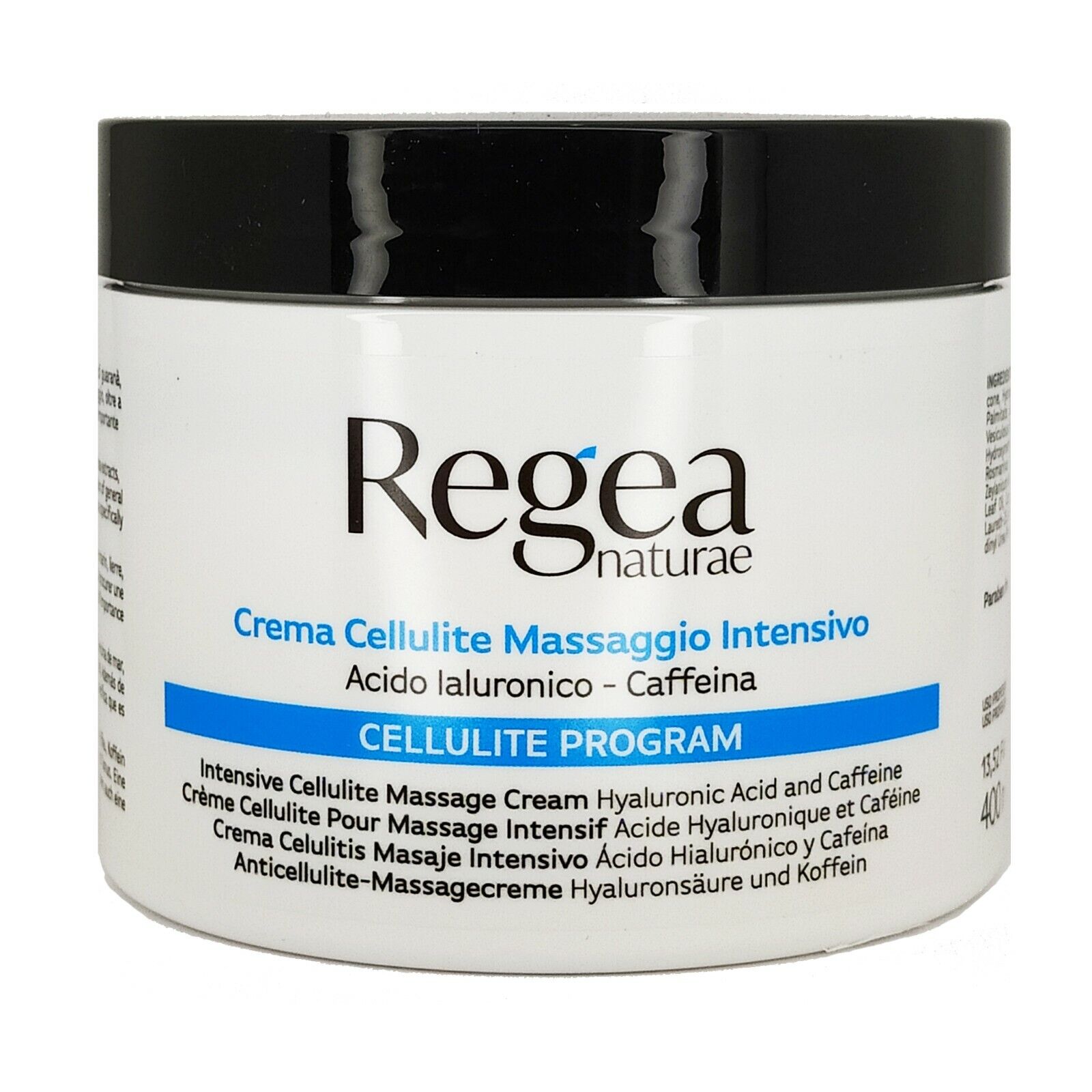 REGEA Naturae CREMA CELLULITE massaggio intensivo CELLULITE PROGRAM 400ml