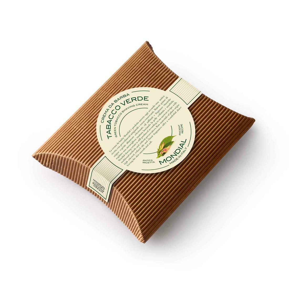 RICARICA CREMA DA BARBA MONDIAL 140 ML TABACCO VERDE SCHAVING CREAM