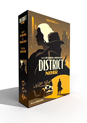Studio Supernova - District Noir - Gioco Di Carte Minimal 1 Contro 1, 2 Giocatori, 10+, Edizione In Italiano
