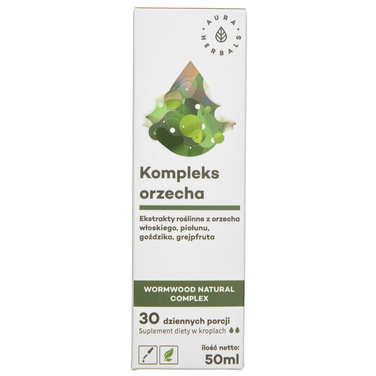 Aura Herbals Complesso di noci, 50 ml