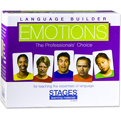 Stages Learning Materiali Lingua Builder Emotion Picture Card Espressioni, Conversazione, E Situazione Photo Cards Per L'Autismo Educazione, Terapia A