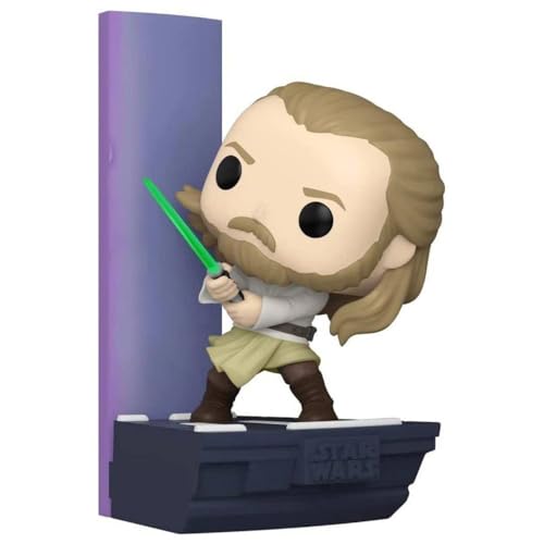 Funko Pop! Deluxe: Star Wars - Duel Of The Fates - Qui Gon Jinn Gon- Esclusiva Amazon - Figura In Vinile Da Collezione - Idea Regalo - Merchandising U