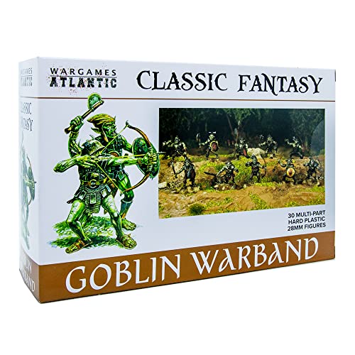Fantasia Classica: Goblin Warband (30 Figure In Plastica Dura Da 28 Mm)..