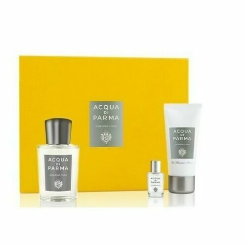ACQUA DI PARMA COLONIA PURA SET EAU DE COLOGNE 100 ML+MINIATURA 5 ML+ BAGNOSCHIU