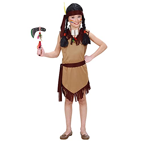 Costume Da Squaw 'Indiana', Taglia 5/7 Anni