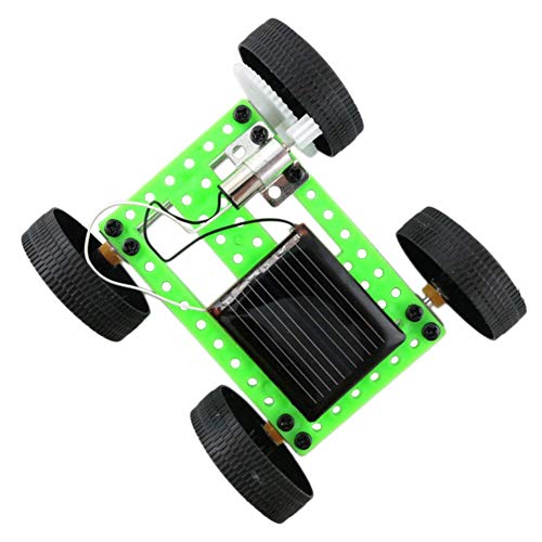 Vgeby Kit Auto Solare Fai Da Te, Modello Di Auto Fai Da Te Per Bambini Giocattolo Per Auto Fai Da Te A Energia Solare Kit Per Esperimenti Di Educazion