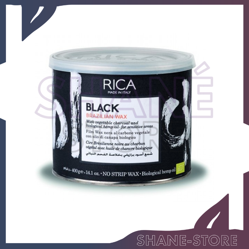 RICA BLACK BRAZILIAN WAX CERA BRASILIANA 400ML
