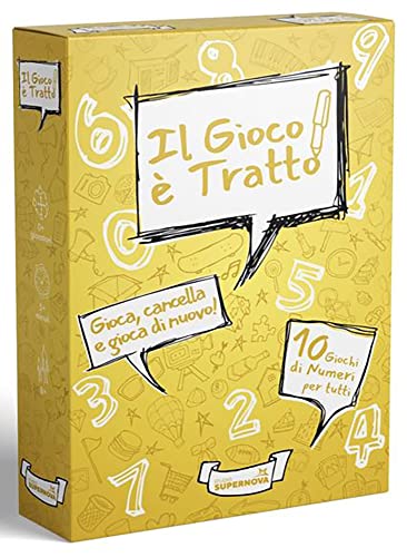 Studio Supernova - Il Gioco È Tratto Pocket Numeri - Mini Giochi Di Numeri Moderni E Originali, 1+ Giocatori, 10+, Edizione In Italiano