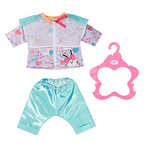 Baby Born Completino Casual Rosa - Per Bambole Da 43 Cm - Include Giacca, Pantaloni E Appendiabiti - Facile Per Le Mani Piccole - Promuove Empatia E A