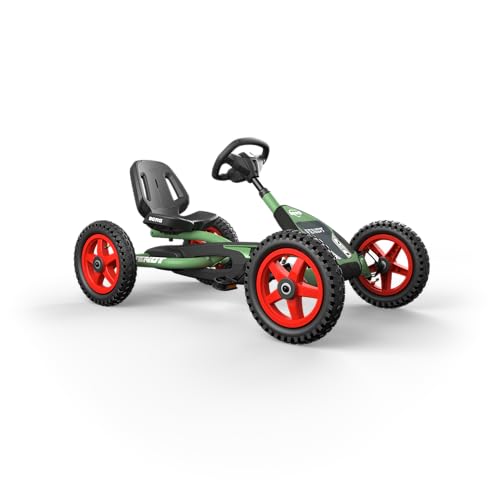 Berg Giocattoli 24.21.54.00 Fendt Luftreifen Und Freilauf Buddy Go-Kart Veicolo Per Bambini, Singolo, Verde, Kinderspielzeug, Für Kinder Im Alter Von