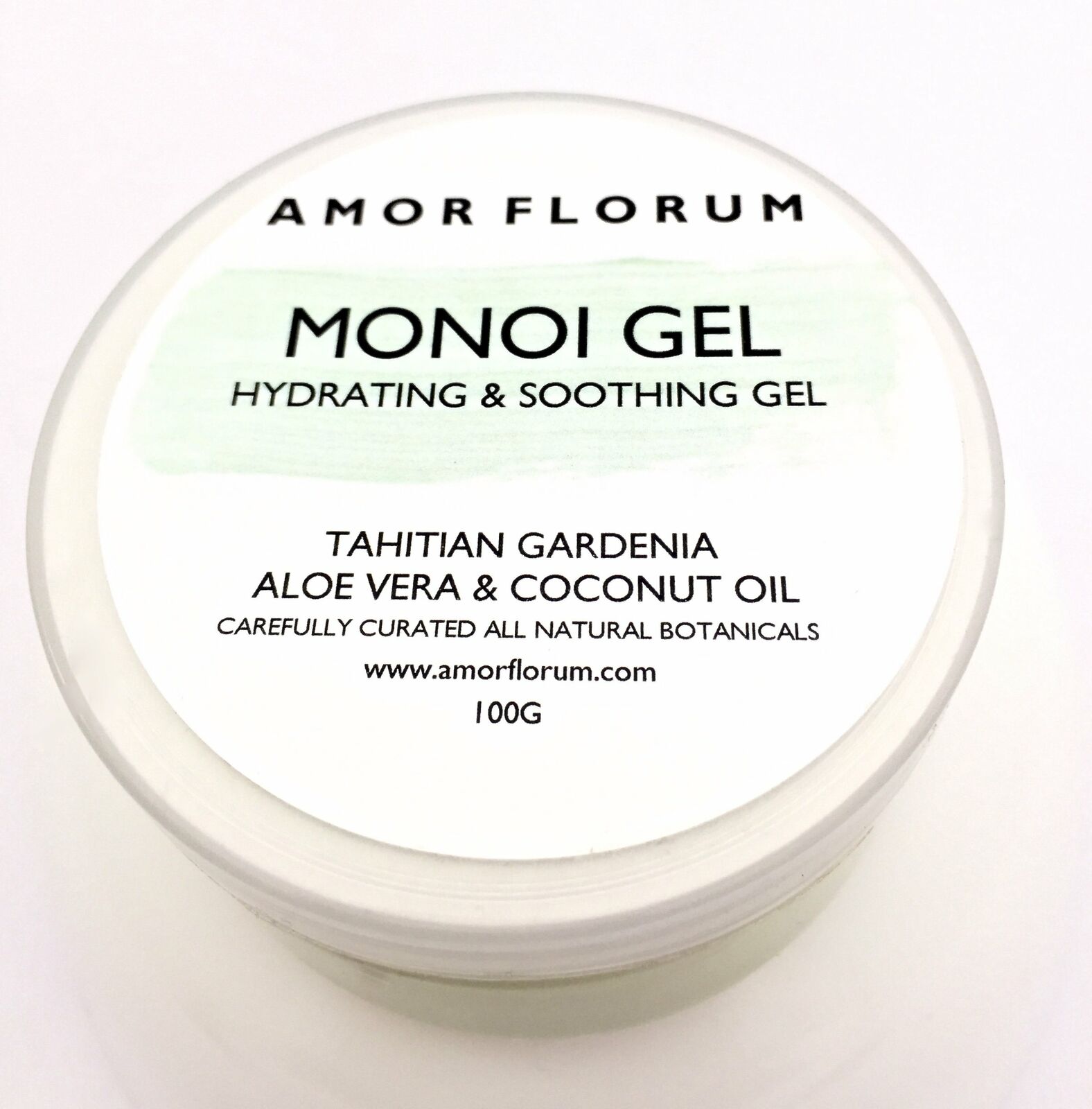 GEL di ALOE VERA E GARDENIA TAHITIANA - 100 g - di AMOR FLORUM - (O9f)