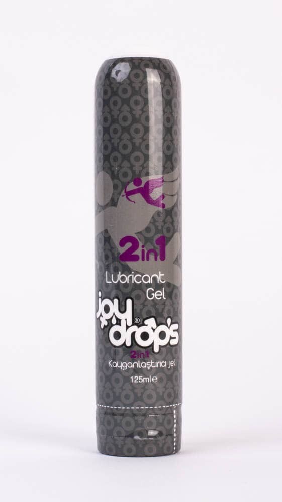 JOYDROPS LUBRIFICANTE A BASE D'ACQUA E GEL DA MASSAGGIO 2 IN 1 UOMO DONNA 125 ML