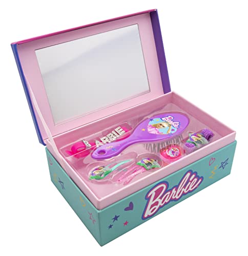 Joy Toy Barbie Portagioie Con 6 Accessori - 18X11,5X7 Cm - 22783