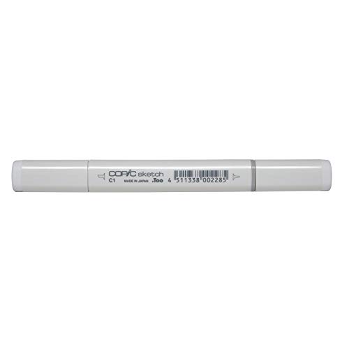Copic- Sketch Cool Gray No.1 C1 Pennarello, Colore Grigio N° 1, Sm-C1S