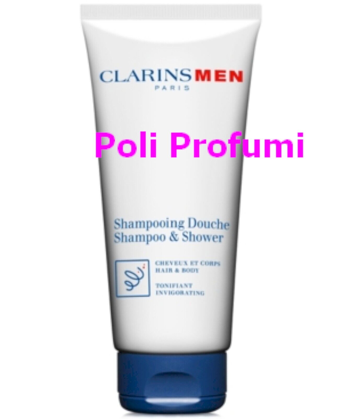 Clarins men paris shampooing douche 200ml