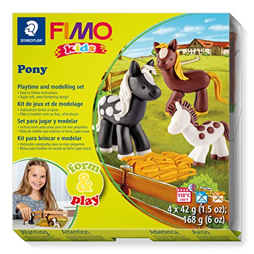Staedtler Gioco Per Bambini, Fattoria Degli Animali, Set Da Assemblare Fimo