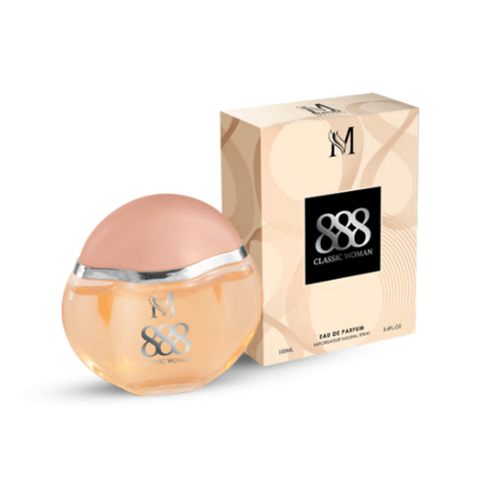 888 Classic Woman pour femme Profumo donna fragranza spray 100ml Eau de Parfum
