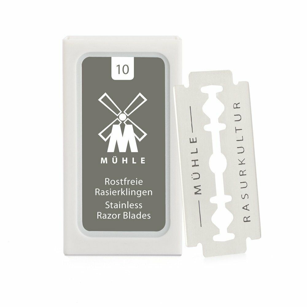 Mühle: pacco da 10 lame rasoio di MÜHLE per rasoio sicurezza (Y5F)