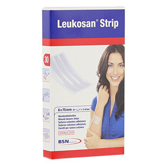 Leukosan Strip 6x75mm 2 Buste X 3 Cerotti