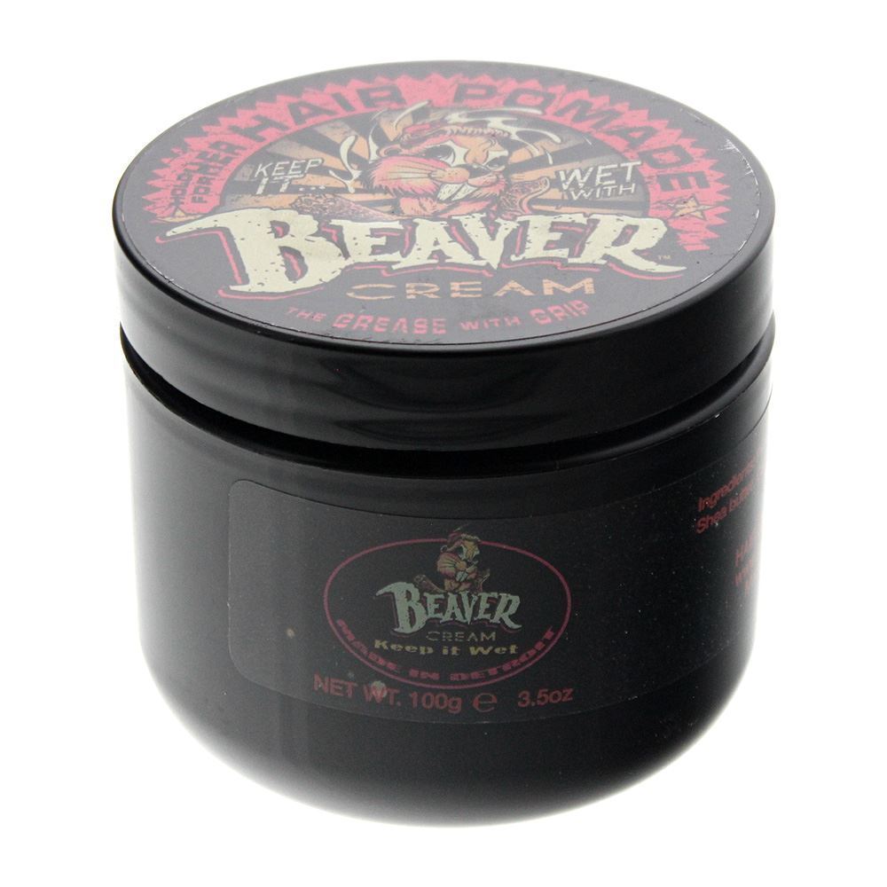 Cock Grease Beaver Cream Oil Based Hair Pomade 100g Unisex