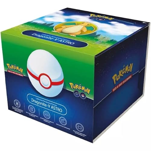 Spada E Scudo Pokemon Go Collezione Portamazzo Premier Dragonite V Astro (It)