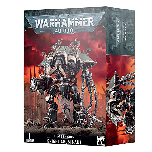 Games Workshop - Warhammer 40,000 - Chaos Knights: Knight Abominant/Rampager/Desecrator