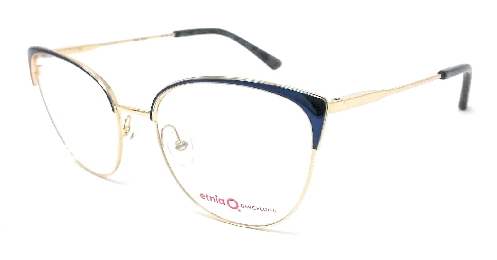 OCCHIALI DA VISTA DONNA ETNIA BARCELONA RIGA BLGD - CAT EYE ORO E BLU