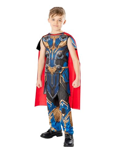 Rubie'S Costume Ufficiale Marvel Thor: Love And Thunder Thor, Costume Da Bambino Classico, Per Bambini, Età 3-4 Anni, 301275-S