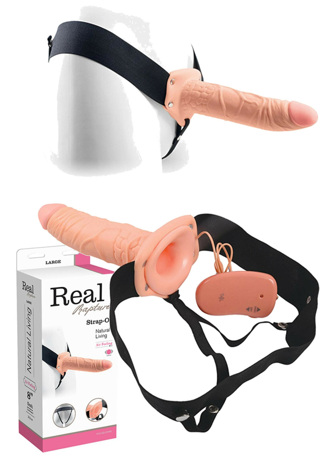 Vibratore realistico indossabile con telecomando fallo vibrante vaginale anale
