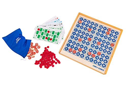 Family Games Globo Giocattoli - Gioco Tombola In Legno 39930