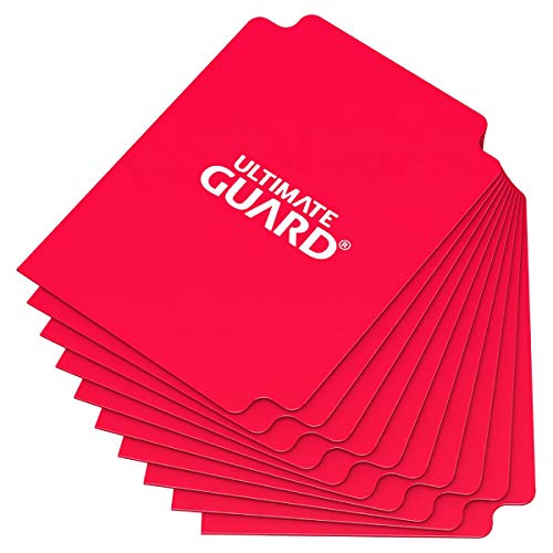Ultimate Guard Card Dividers Standard Size Red (10) Ultimate Guard