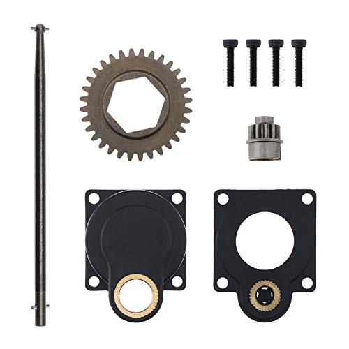 Ototec Electric Roto Starter Back Cover Backplate 11011 12Mm Start Rod Con Viti Compatibile Con Hsp 1/10 16/18/21 Nitro Motore Rc Modello Auto Parte