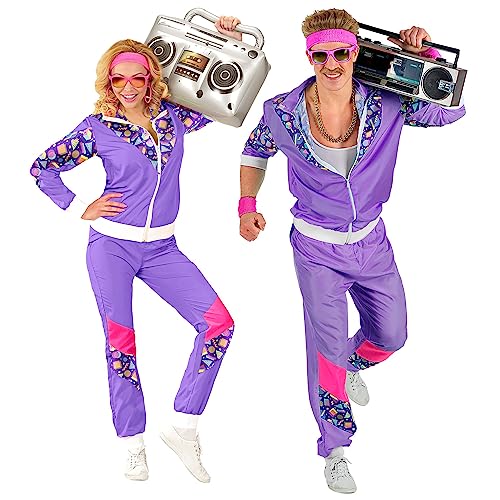 "The 80S Shell Suit" (Jacket, Pants) - (Xxl)