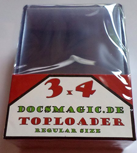 25 Docsmagic.De Toploader - 3" X 4" - Standard Size - 70 X 96